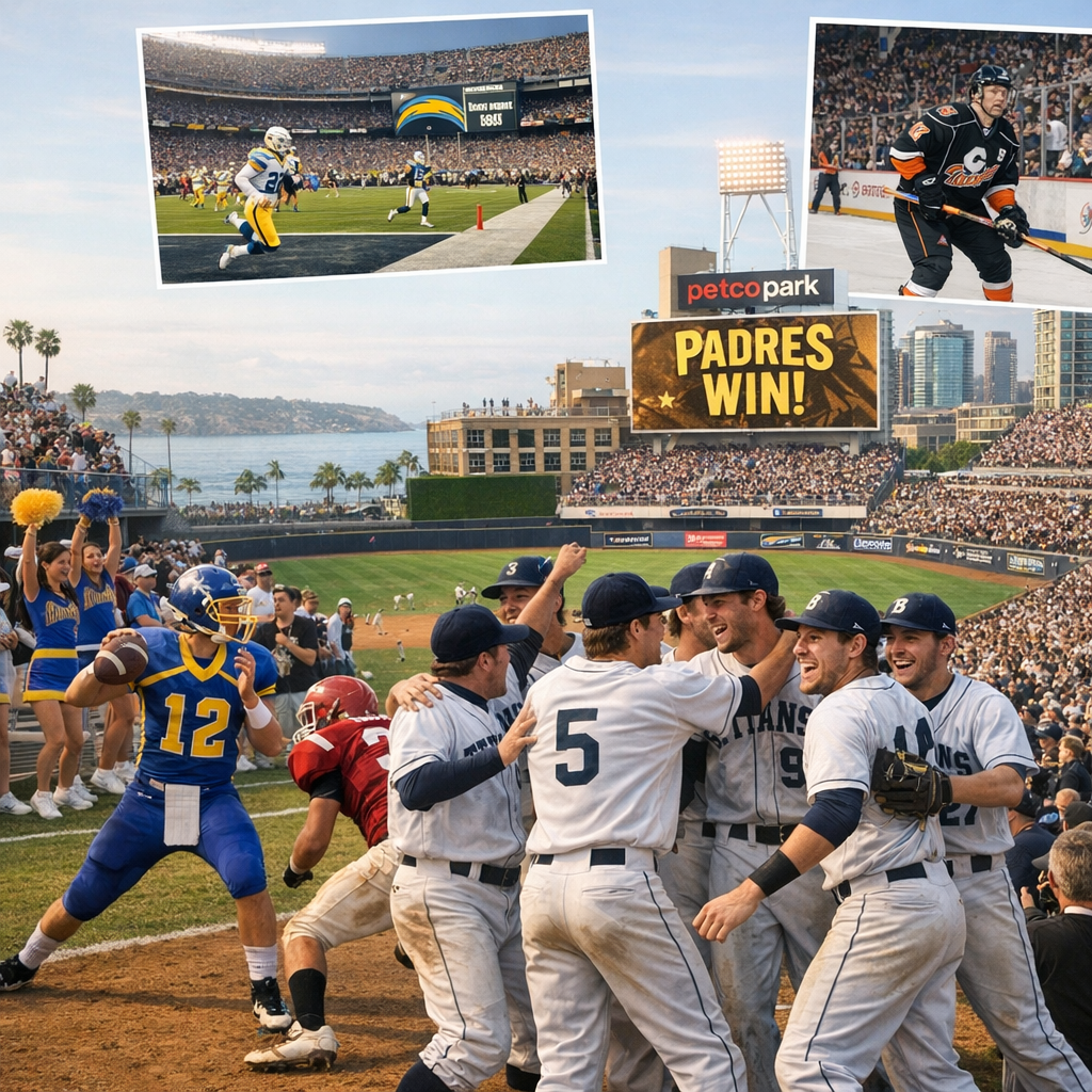 San Diego’s Sports Scene: A Thriving Community from High School Fields to Professional Arenas