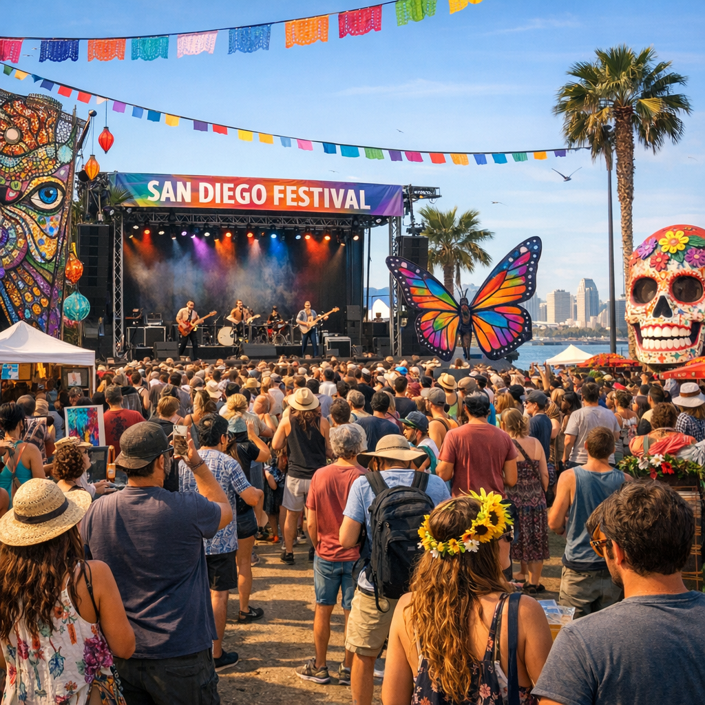 San Diego’s Vibrant Music and Arts Festivals: A Year-Round Celebration