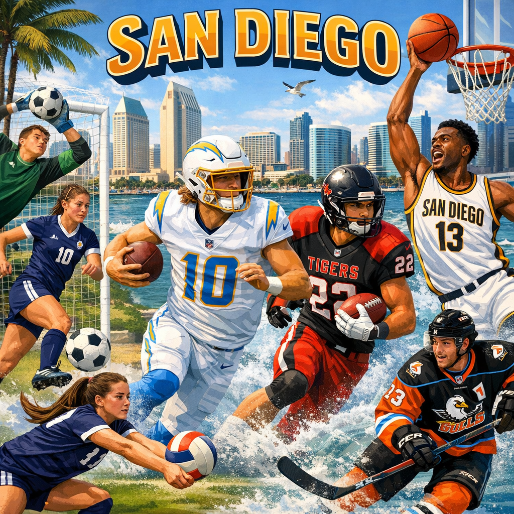 San Diego’s Thriving Sports Scene: A Community United by Athletics