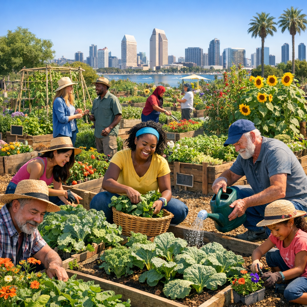 Cultivating Community: The Role of Community Gardens in San Diego