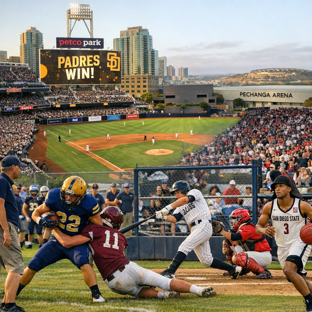 San Diego’s Sports Scene: A Thriving Community from High School Fields to Professional Arenas