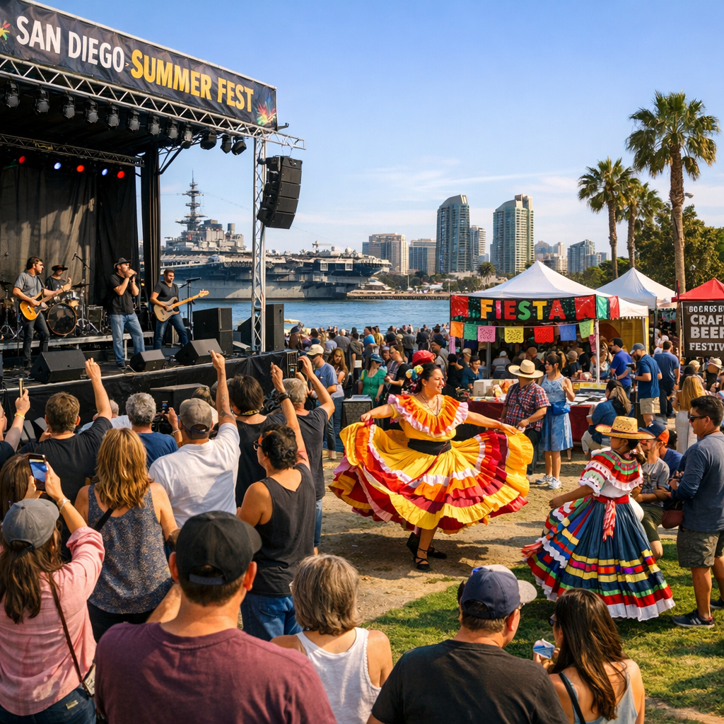 San Diego’s Vibrant Event Scene: Concerts, Cultural Celebrations, and More