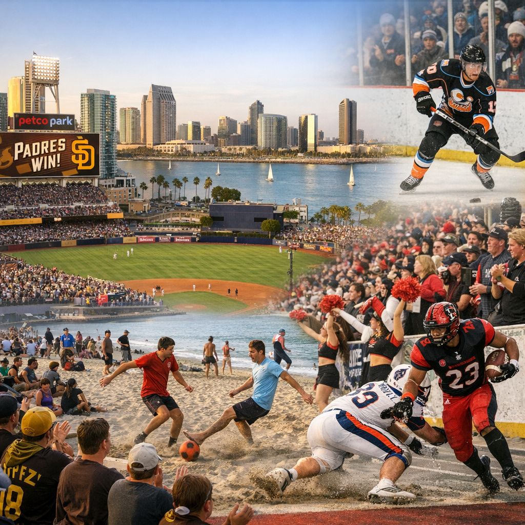 San Diego’s Thriving Sports Scene: A Community Overview